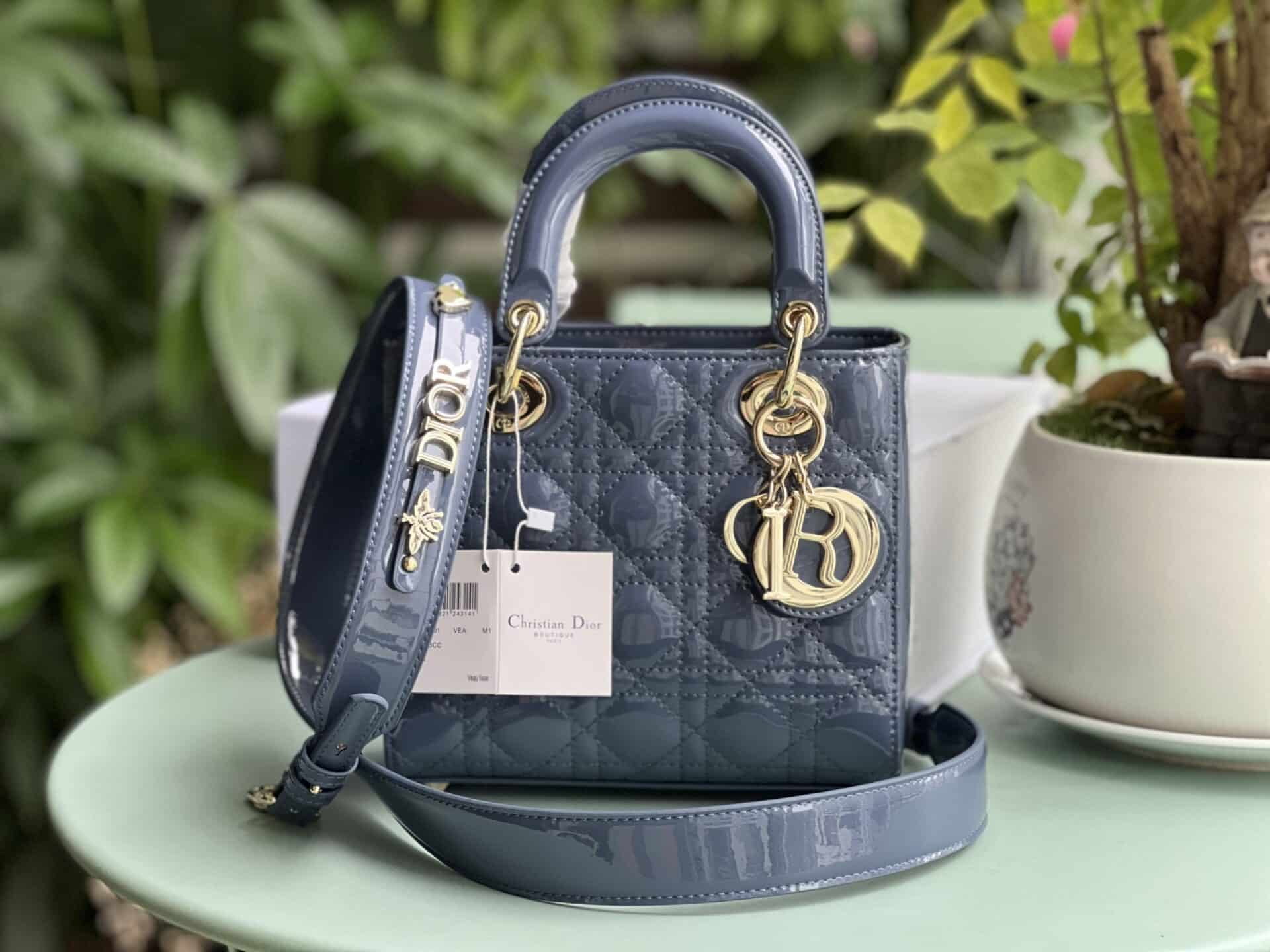 Mini Lady Dior Bag Black Cannage Lambskin GHW can trade Womens Fashion  Bags  Wallets Crossbody Bags on Carousell