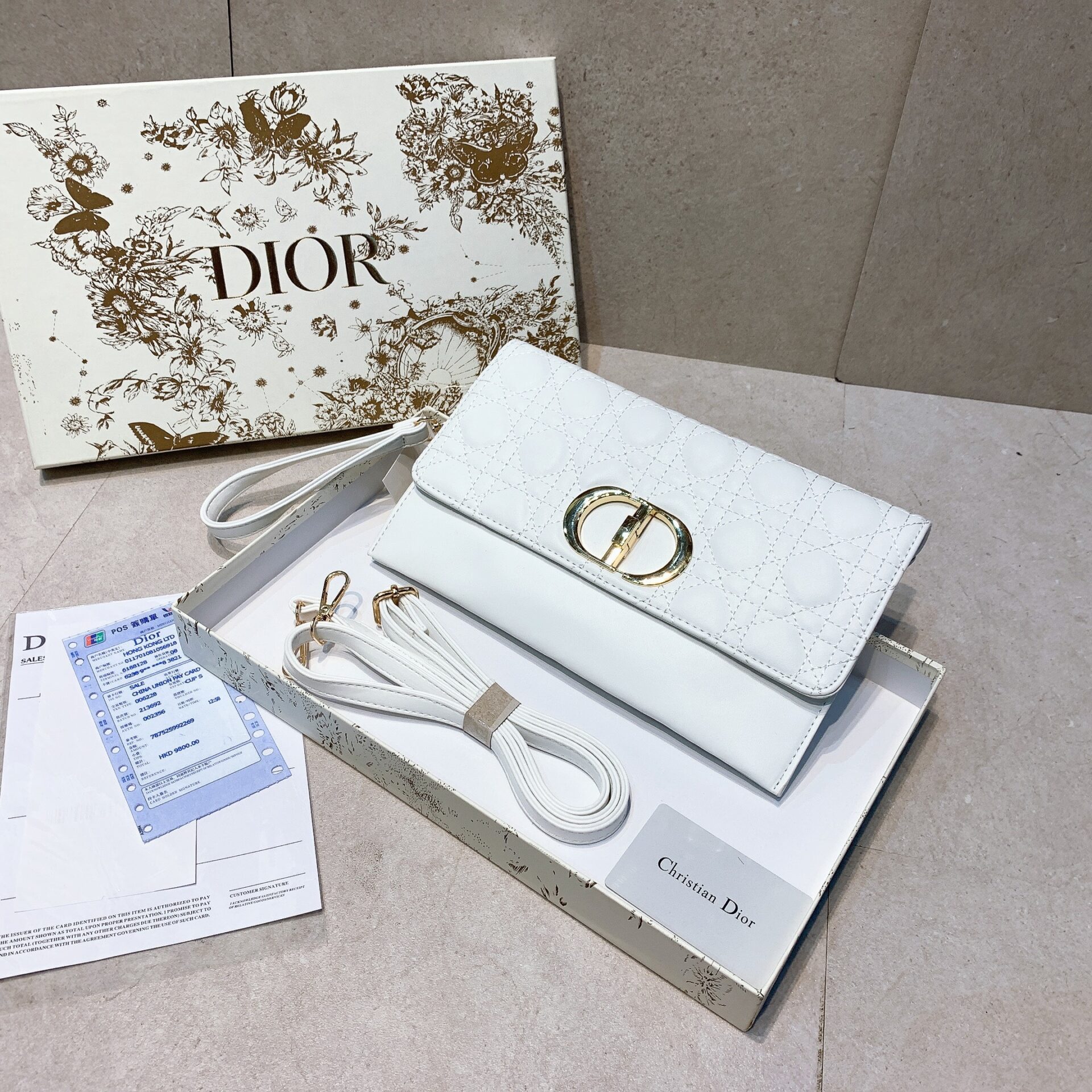 DIOR Gift Card Rose Womens Fashion Jewelry  Organisers Body Jewelry  on Carousell