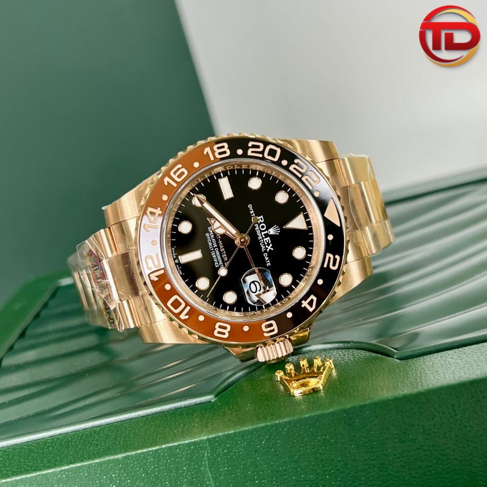 ĐỒNG HỒ ROLEX REP 1:1 GMT-MASTER II CAO CẤP NHẤT CLEAN FACTORY
