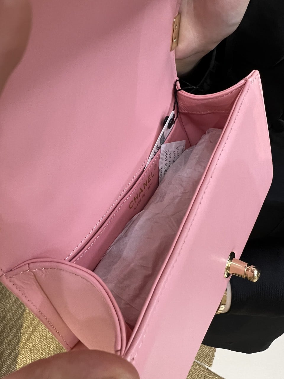 Túi xách Chanel boy 25cm siêu cấp màu hồng