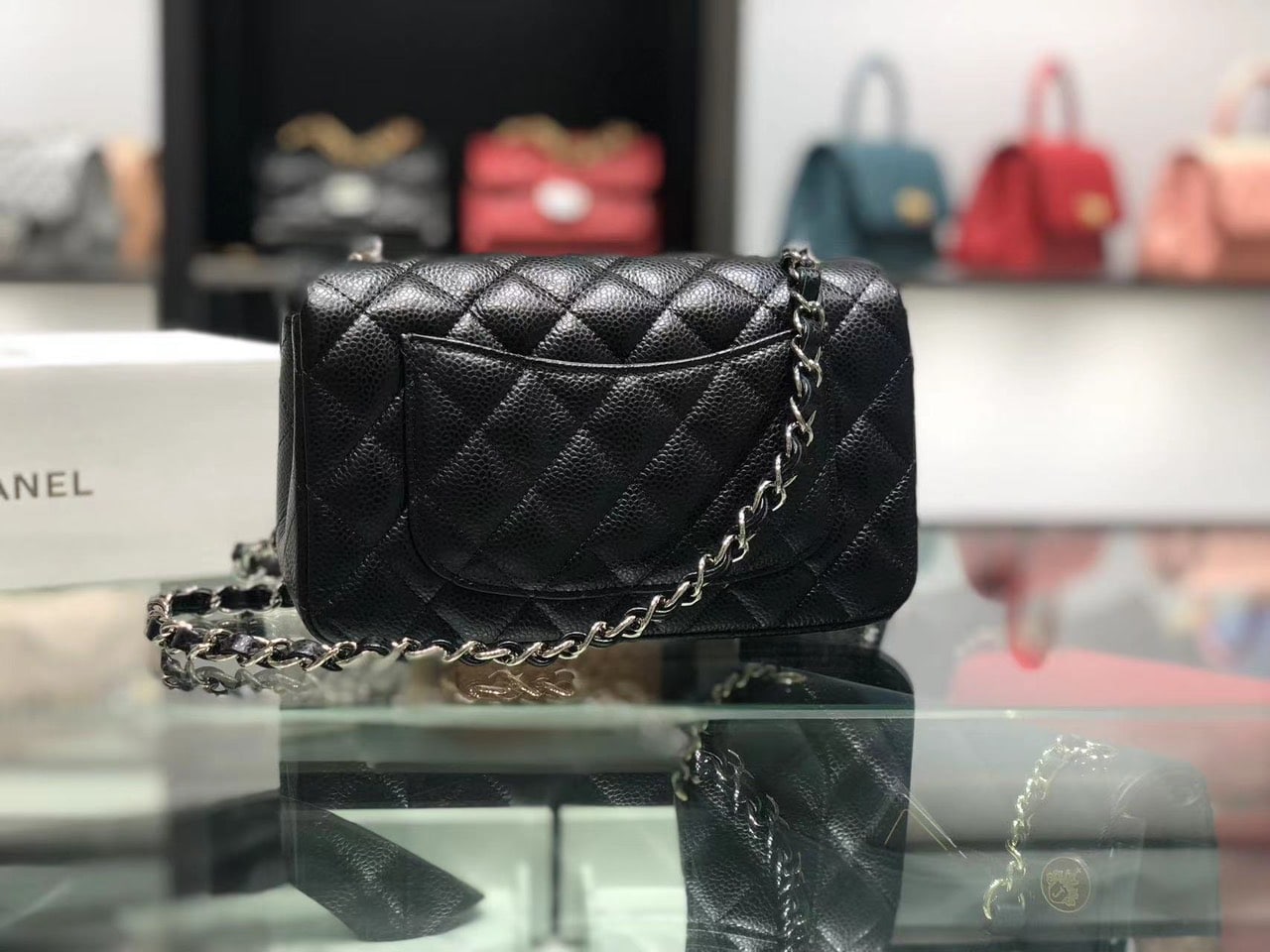 CHANEL  Bags  Chanel Mini Patent So Black Reissue 225 Double Flap Bag New  Authentic  Poshmark