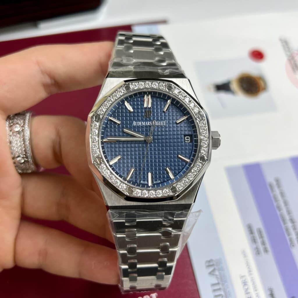 ĐỒNG HỒ AUDEMARS PIGUET ROYAL OAK 15500ST.OO.1220ST.01 ĐỘ NIỀNG KIM CƯƠNG MOISSATE