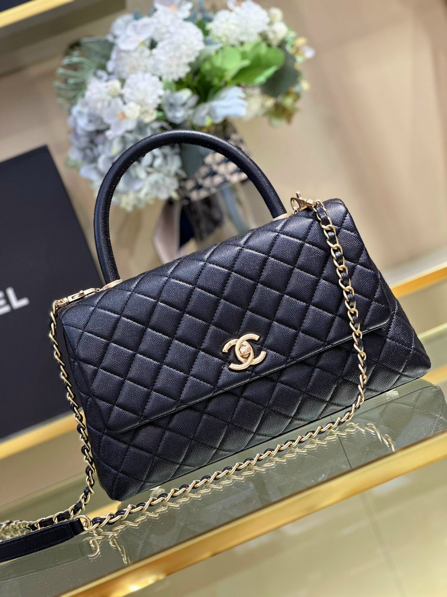 Túi Chanel Classic Size 25 Màu Trắng - Vy Luxury