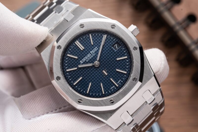 ĐỒNG HỒ AUDEMARS PIGUET ROYAL OAK 16202 MẶT SỐ XANH REP 1:1 ZF FACTORY