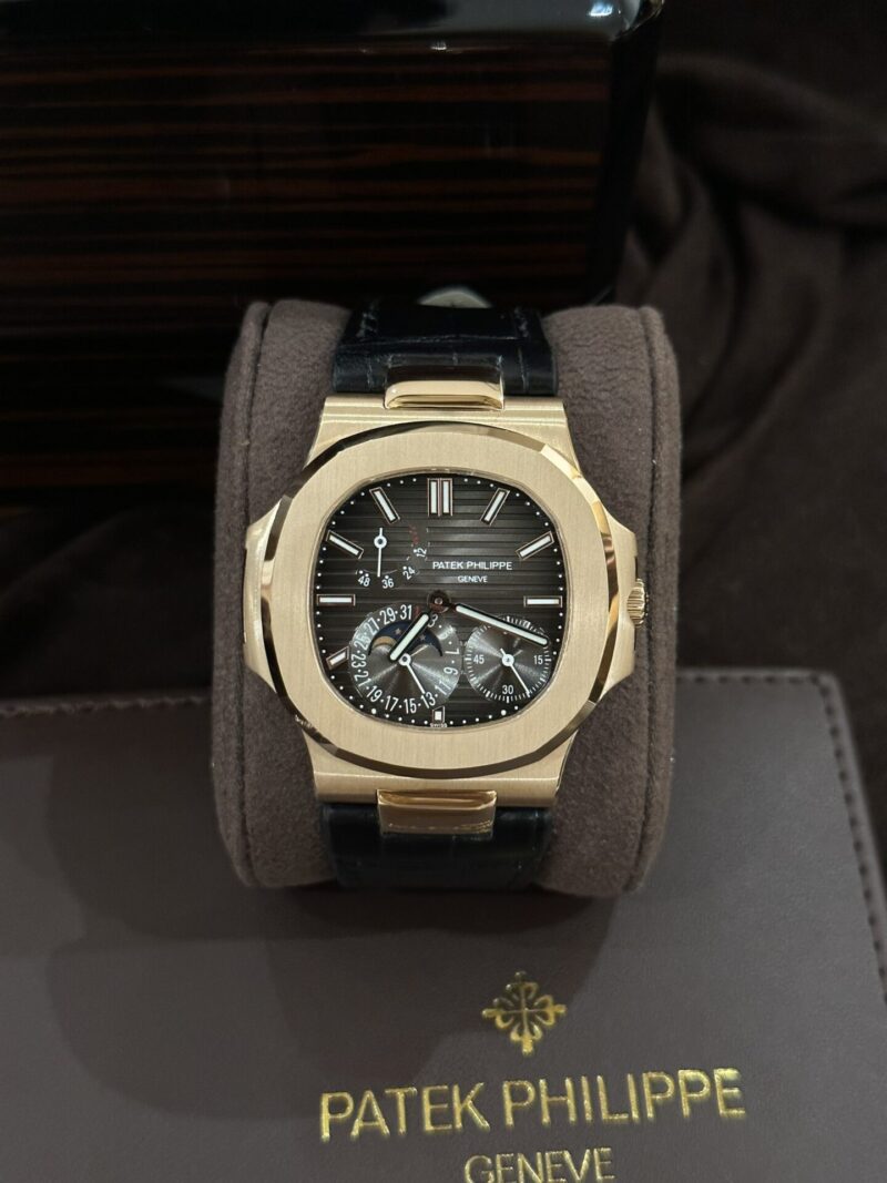 ĐỒNG HỒ PATEK PHILIPPE NAUTILUS 5712 CHẾ TÁC VÀNG KHỐI 18K VIP 40MM