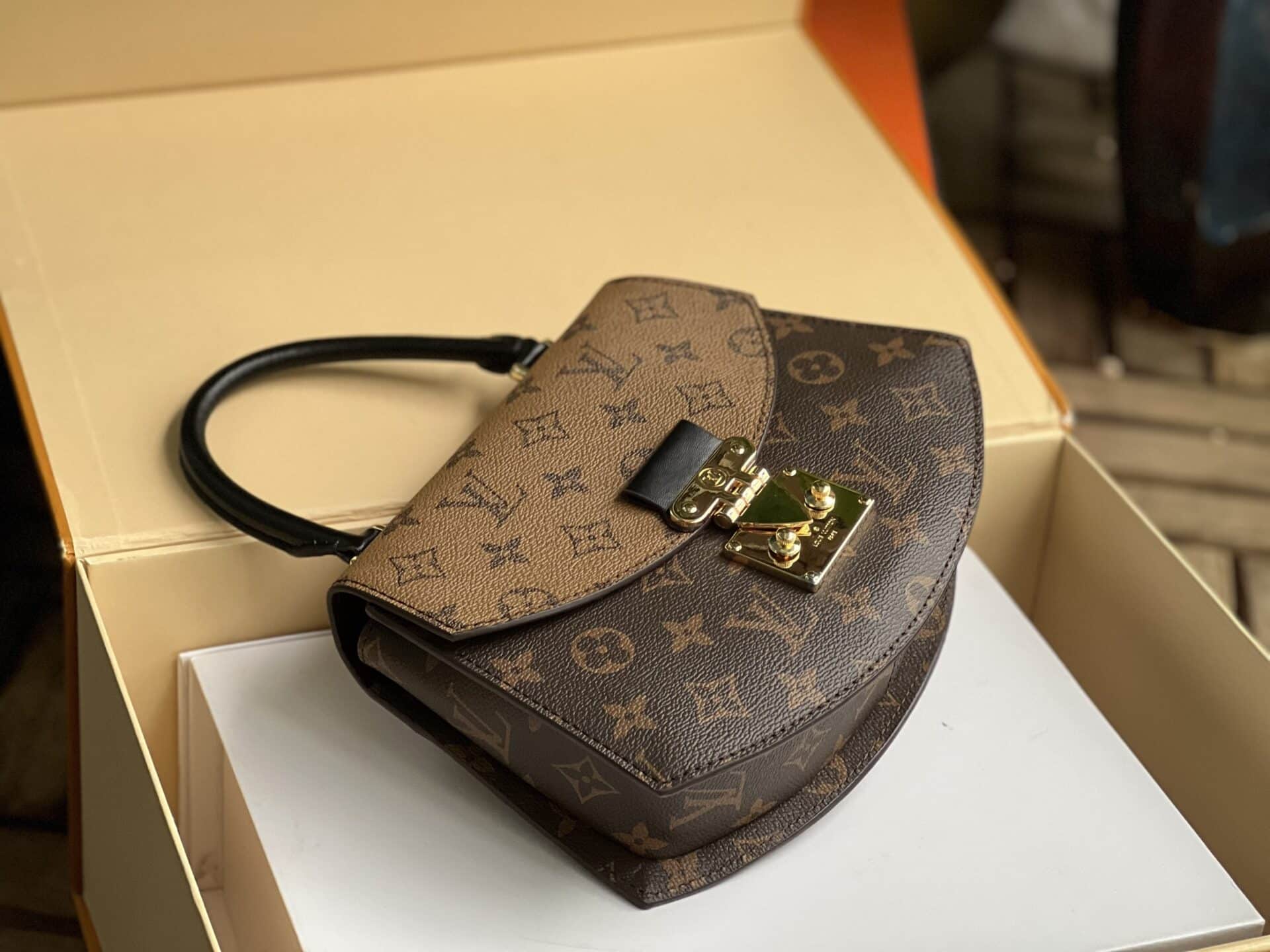Authentic Louis Vuitton Speedy Satchel Monogram Bag LV Handbag Vintage   eBay