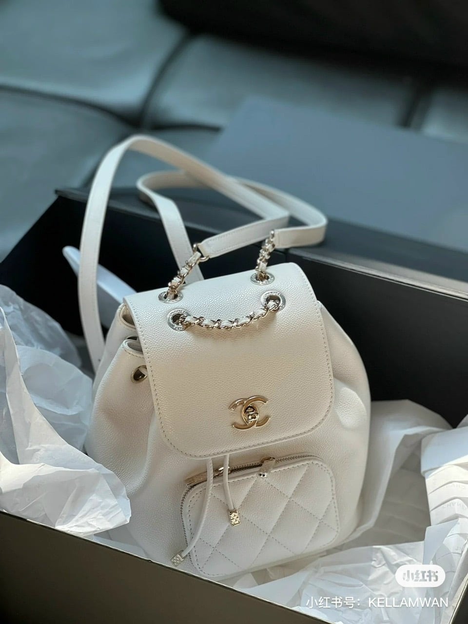 Chanel Duma Mini Backpack Light Gold Hardware  eBay