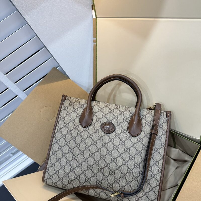 TÚI XÁCH GUCCI GG SMALL TOTE BAG NGUYÊN BẢN