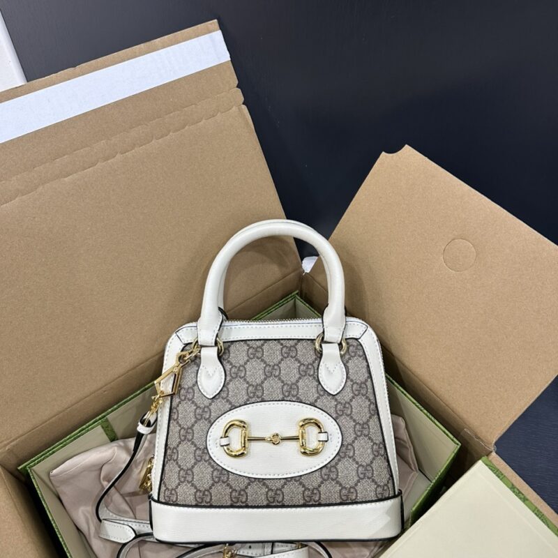 TÚI GUCCI HORSEBIT 1955 MINI TOP HANDLE BAG SUPER