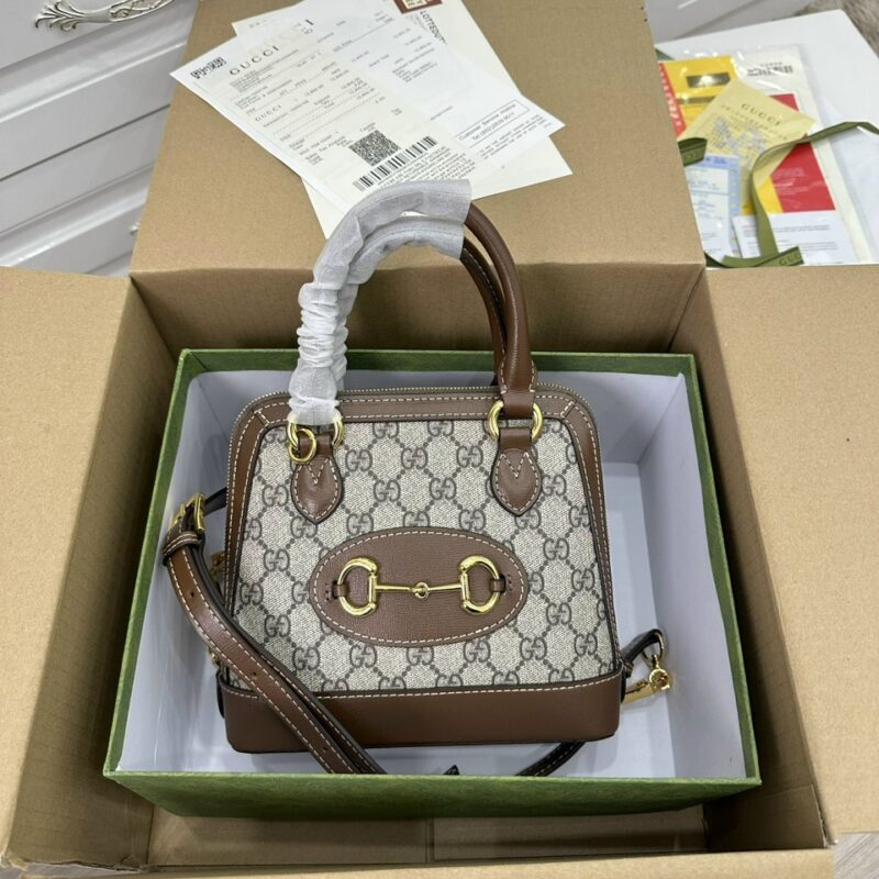 TÚI GUCCI HORSEBIT 1955 MINI TOP HANDLE BAG SUPER