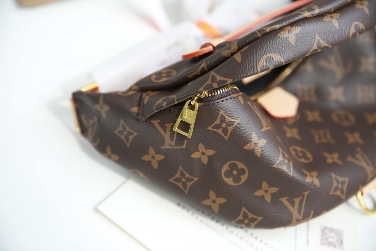 Louis Vuitton Totally PM LV Monogram Brown Canvas Leather Shoulder Bag Zip  Tote  Trường THPT Anhxtanh