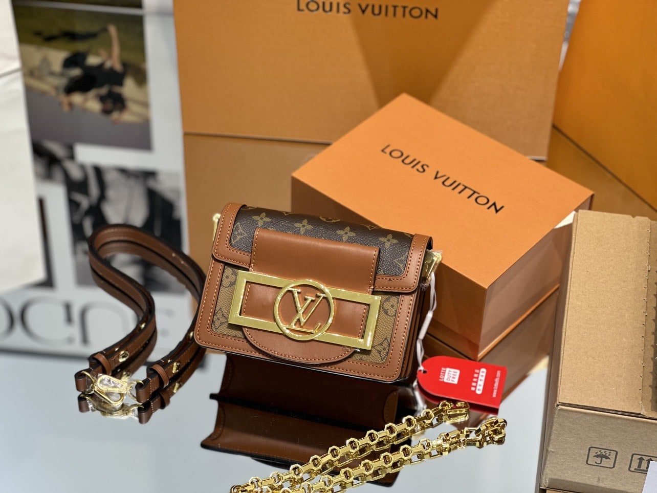 Louis Vuitton Mini Dauphine Lock
