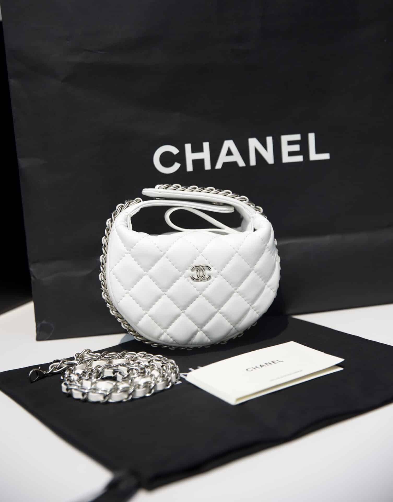 Chanel 23C Mini Pouch black  Nice Bag