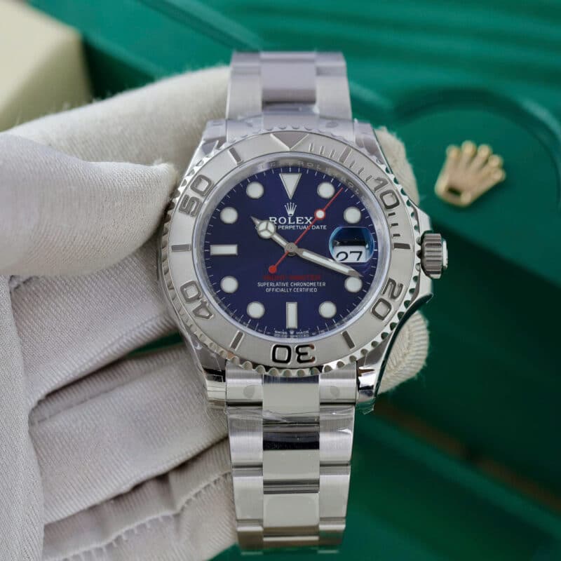 ĐỒNG HỒ ROLEX YACHT-MASTER 126622 MẶT XANH SUPER CLONE 1:1 NHÀ MÁY VS 40MM